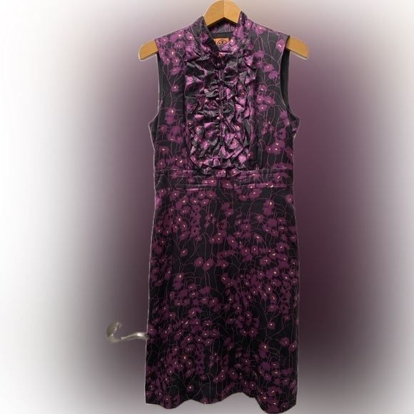 TORY BURCH 💯 silk purple dress - Picture 2 of 10